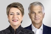 Karin Keller-Sutter, ministra das Finanças suíça e Sergio P. Ermotti, CEO do UBS | Fotos: LinkedIn/wikipedia Karin Keller-Sutter, ministra das Finanças suíça e Sergio P. Ermotti, CEO do UBS | Fotos: LinkedIn/wikipedia