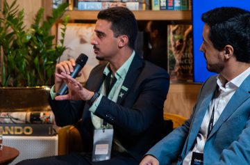 Jorge Monteiro, CEO da Ethiack, e Pedro Soares, 'national security officer' da Microsoft