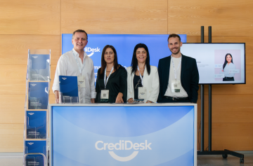 A equipa Credidesk no Congresso da ANICA