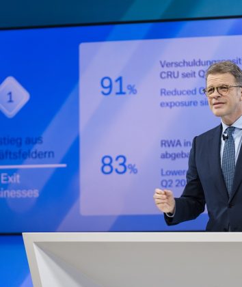 Christian-Sewing, CEO do Deutsche Bank | Foto: Deutsche Bank