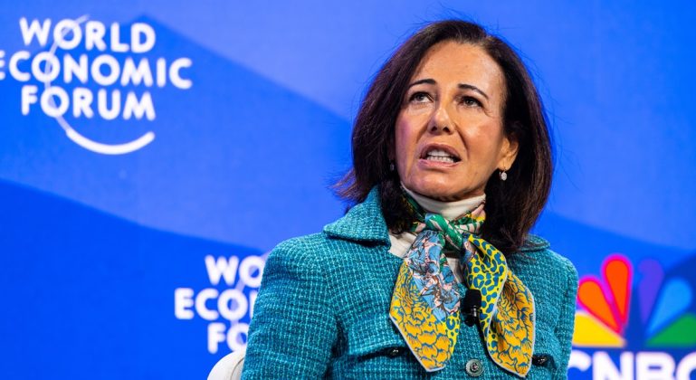 Ana Botín, CEO do Santander | Foto: FEM/Ciaran McCrickard