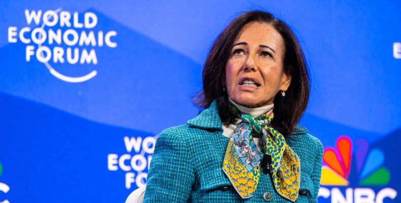 Ana Botín, CEO do Santander | Foto: FEM/Ciaran McCrickard