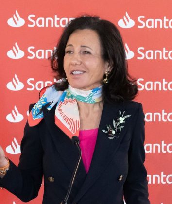 Ana Botín presidente do Banco Santander | Foto Santander