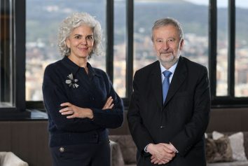Amparo Moraleda e Tomás Muniesa, respetivamente vice-presidente e presidente do CaixaBank | Foto: Caixabank