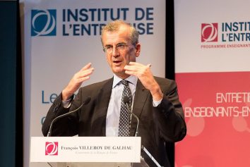 François Villeroy de Galhau, governador do Banco de França | Foto: Jérémy Barande/Wikimedia