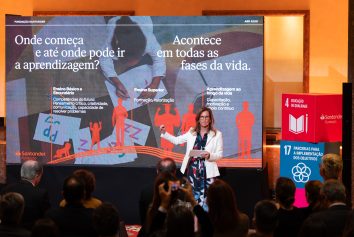 Inês Oom de Sousa, presidente da Fundação Santander Portugal