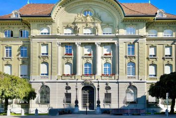 Banco Nacional Suíço SNB Sede em Berna | Foto: Wikipedia