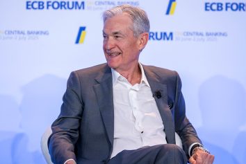 Jerome Powell, presidente da FED | Foto: BCE