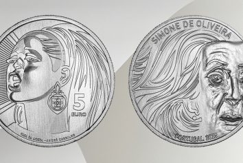 Moeda de coleção Simone de Oliveira | Foto: Banco de Portugal