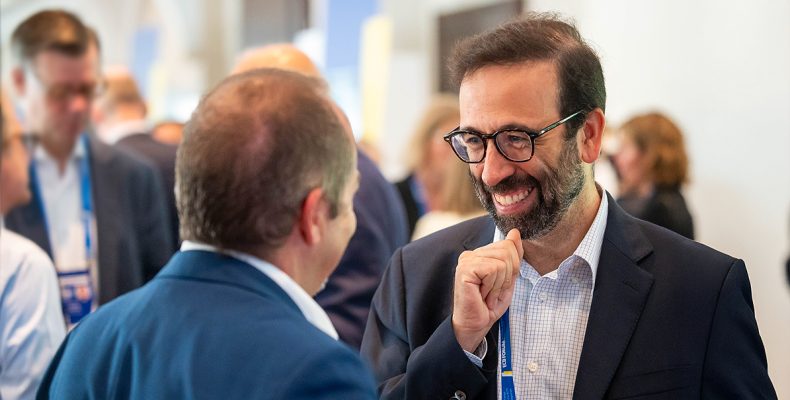 Ricardo Reis economista à conversa com o governador do Banco de Portugal Álvaro Santos Pereira | Foto BCE