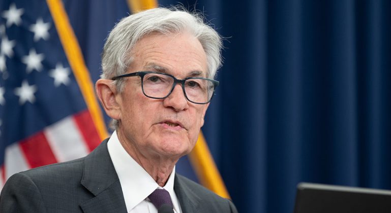 Jerome Powell, presidente da FED | Foto: FED