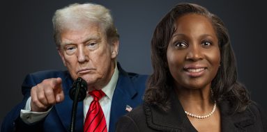 Trump e Lisa Cook | Fotos: whitehouse/wikipedia
