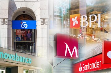 Caixa Geral de Depósitos (CGD), Banco Comercial Português (BCP), Novo Banco, S.A., Banco BPI e Banco Santander Totta