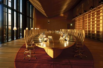 Sala das decisões do Tribunal | Foto: Tribunal Europeu de Justiça