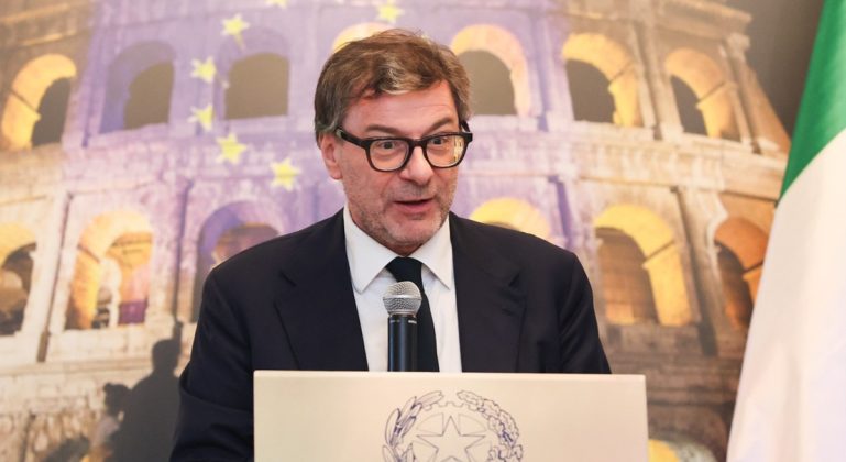 Giancarlo Giorgetti, ministro da Economia e Finanças do Governo de Itália | Foto: Ministério da Economia e Finanças