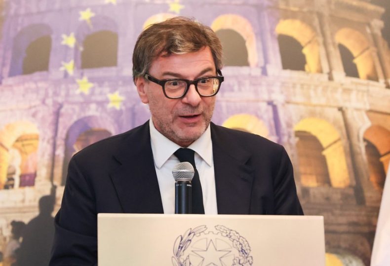 Giancarlo Giorgetti, ministro da Economia e Finanças do Governo de Itália | Foto: Ministério da Economia e Finanças