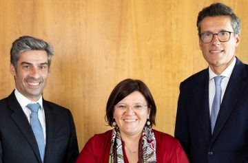 Pedro Cabeços, presidente do Conselho de Administração do IGCP, Márcia Duarte Rodrigues (vogal) e Rui Sampaio Amaral (vogal)/fonte: IGCP