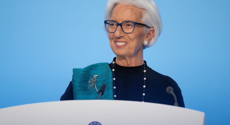 Christine Lagarde, presidente do BCE/Fonte: BCE