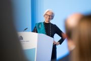 Christine Lagarde, presidente do BCE/Fonte: BCE