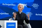 Christine Lagarde, presidente do BCE em Davos (Suíça)/Foto: World Economic Forum