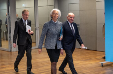 Christine Lagarde e Luís de Guindos, Presidente e vice-presidente do BCE/Foto: BCE