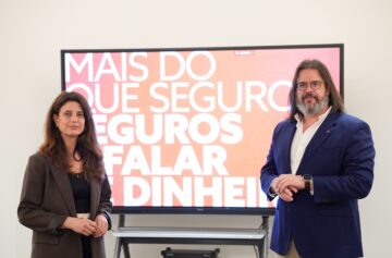 Cristina Tavares, Head of Branding & Communication da Fidelidade e Sérgio Carvalho, Head of Marketing and Client da Fidelidade | Foto: Fidelidade