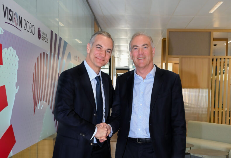 O presidente Grupo BPCE, Nicolas Namias e o CEO do Novo Banco Mark Bourke (Foto/Novo Banco)