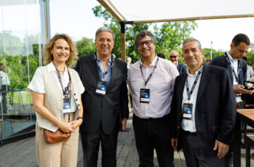 Cristina Dias Neves, diretora do Jornal PT50, Fernando Carvalho, administrador da Unicre, Miguel Paixão, founder da On4Pay e Paulo Vila Luz, partner da ThinkPay