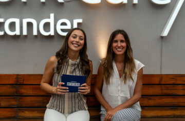 Madalena Rugeroni com a entrevistadora Francisca Solnado, no webcast 