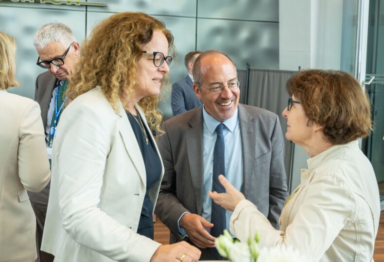 Isabel Schnabel e Álvaro Santos Pereira no BCEFoto BCE