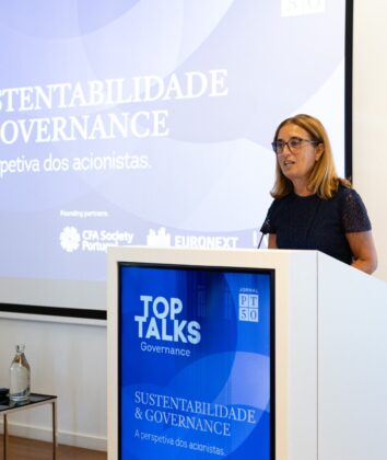 Isabel Ucha, CEO da Euronext Lisboa, nas Top Talks/Foto: Melissa Dores