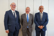 Gabriel Bernardino Presidente da ASF Álvaro Santos Pereira Governador do Banco de Portugal e Laginha de Sousa Presidente da CMVMFoto ASF