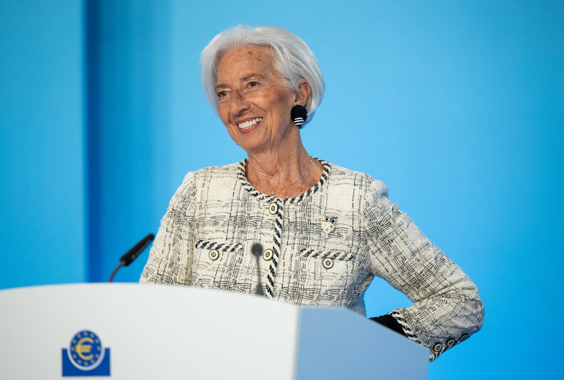 Christine Lagarde presidente do Banco Central EuropeuFoto BCE