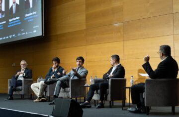 Painel sobre O presente e o Futuro dos Serviços Financeiros  onde fica a intermediação de credito na 4ª Convenção da Associação Nacional de Intermediários de Crédito Autorizados Foto Melissa Dores