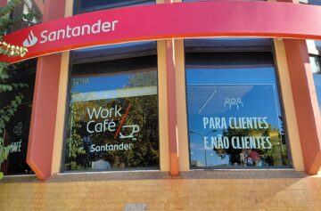 O Santander abriu o seu décimo WorkCafé em Portugal na Quinta das Palmeiras em OeirasFoto Santander